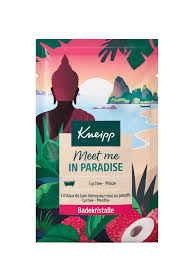 Sais de banho Kneipp Meet me in Paradise - Lichia & Menta 60g