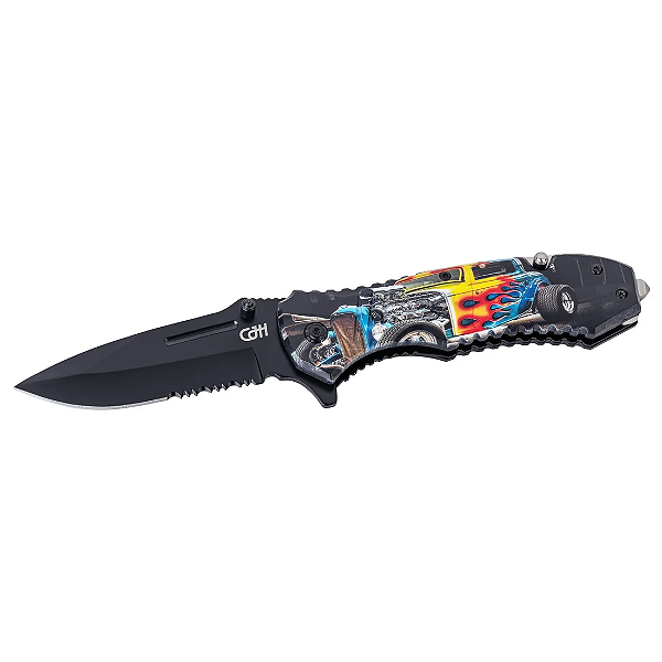 Canivete - Herbertz CJH Rettungsmesser, Hot Rod