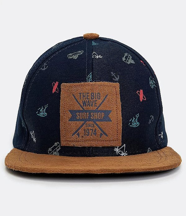 Boné infantil surf