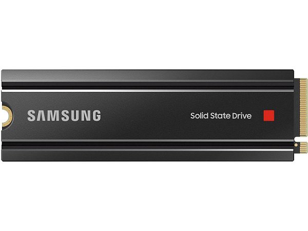 SSD M.2 SAMSUNG 980 PRO COM HEATSINK COMPATIVEL PS5 M.2 2280 1TB PCI-E 4.0 X4 NVME