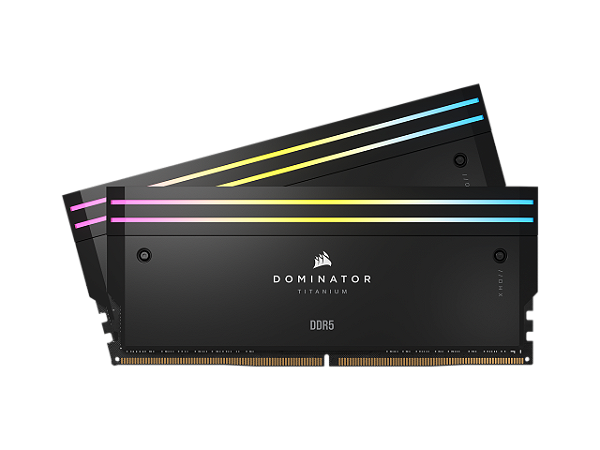 MEMORIA CORSAIR DOMINATOR TITANIUM 32GB 2X16GB 7200MHZ DDR5 RGB BLACK