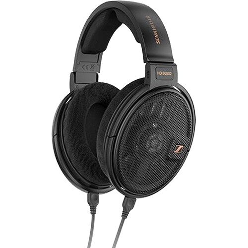HEADPHONE SENNHEISER HD 660S2 OPEN BACK COM FIO SUBGRAVES PROFUNDOS PROFESSIONAL AUDIÓFILOS BLACK