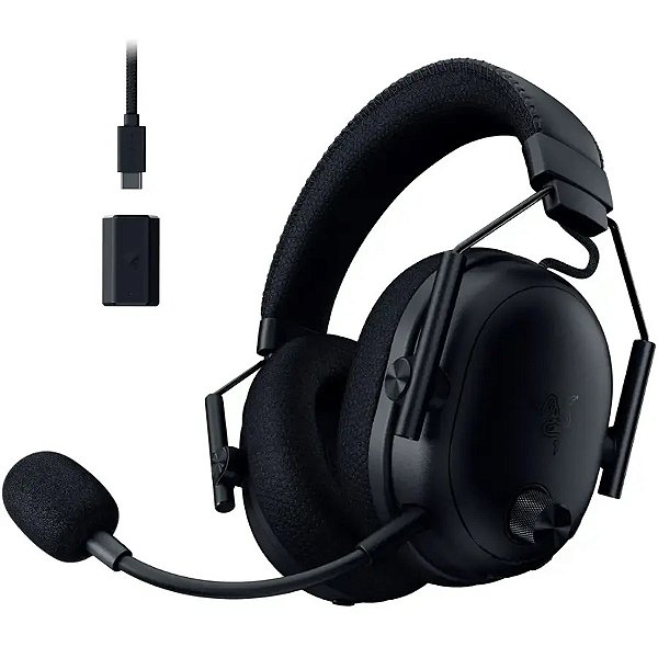 HEADSET RAZER BLACKSHARK V3 PRO WIRELESS ANC 50MM DRIVERS 2.4GHZ BLUETOOTH USB 70HR BATERIA BLACK