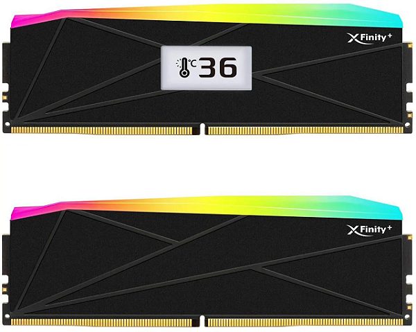 MEMORIA V-COLOR OLED XFINITY+ DDR5 64GB 2x32GB 8000MHZ AMD EXPO RGB OLED DISPLAY CL40