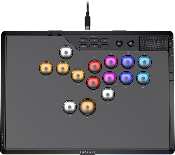 CONTROLE CORSAIR NOVABLADE PRO WIRELESS 1000HZ POLLING 2.4GHZ HALL EFFECT MAGNETIC SWITCHES PS5 PS4 PC