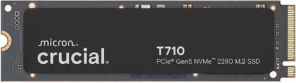 SSD M.2 CRUCIAL T710 4TB GEN5 NVME LEITURA 14.900 MB/S CT4000T710SSD8-01