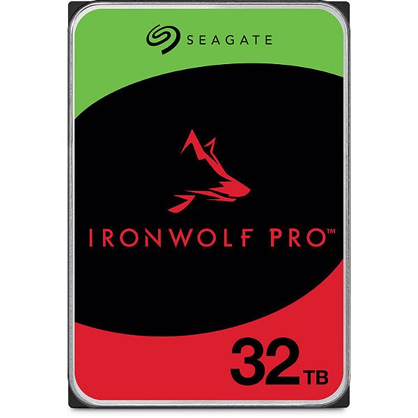 HDD SEAGATE IRONWOLF PRO 32TB ENTERPRISE NAS 7200RPM 512MB 6GB/S ST32000NT000
