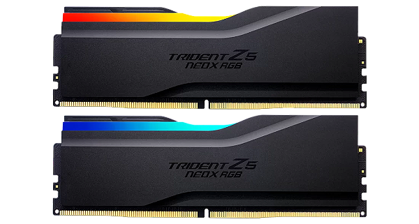 MEMORIA G.SKILL TRIDENT Z5 NEOX RGB SERIES AMD EXPO ULL SDRAM DDR5 6000MHZ 32GB KIT 2x16GB BLACK