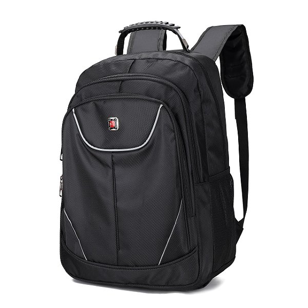 Mochila Masculina Faculdade Resistente Impermeável Cabo em Aço com espaço p/ Notebook (A889)