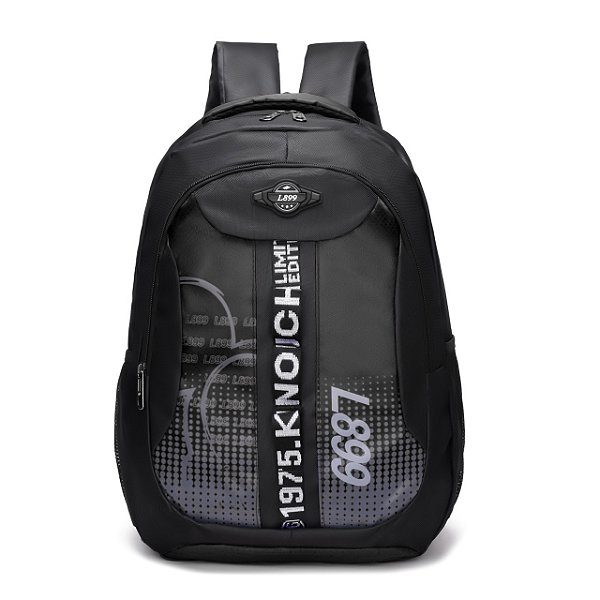 Mochila Masculina p/ Escola e Faculdade Resistente Impermeável Bolso de Notebook (A62)