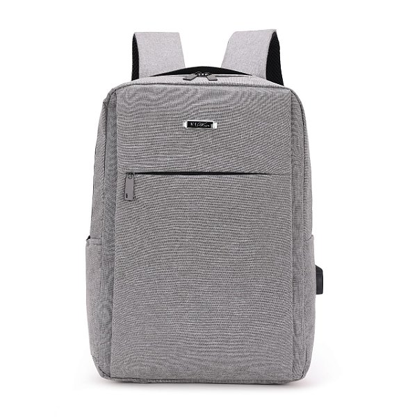 Mochila Masculina para Faculdade/Trabalho Entrada USB Impermeável Notebook (A01)