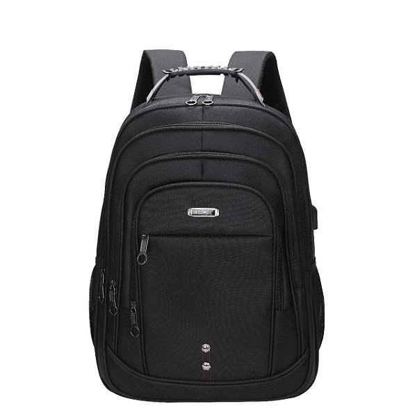 Mochila Masculina para Faculdade/Trabalho Entrada USB Impermeável Notebook (A26)