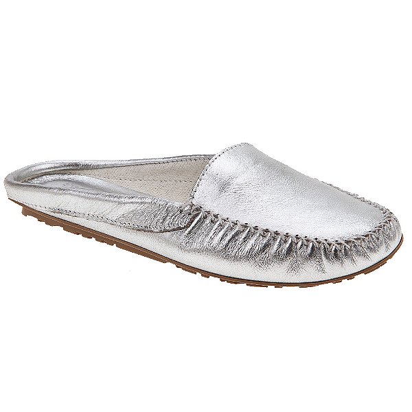 Mule Feminino Couro Legitimo Sola Baixa Confortável La Botte