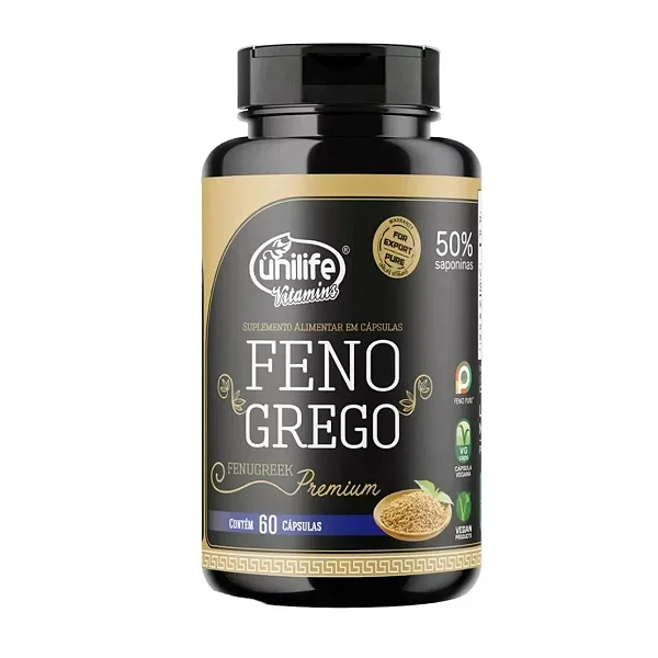Feno Grego Premium 50% saponinas 60caps