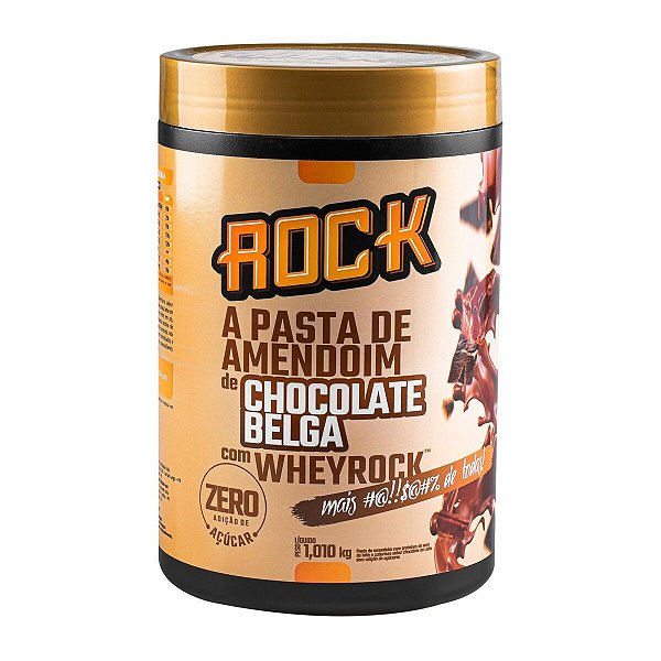 Pasta De Amendoim Belga 1Kg Rock