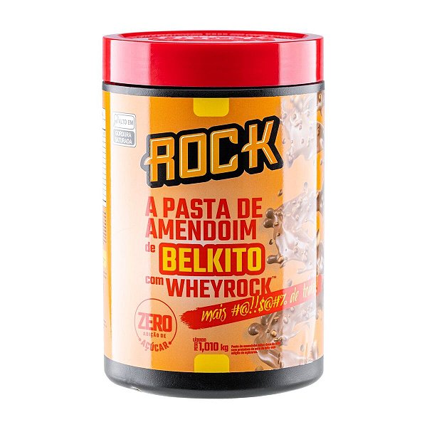 Pasta De Amendoim Belkito 1Kg Rock
