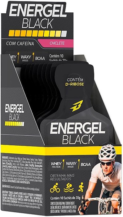 Energel Black Cx C/ 10 Saches Chiclete Body Action