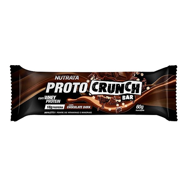 Proto Crunch Chocolate Dark 60G Nutrata