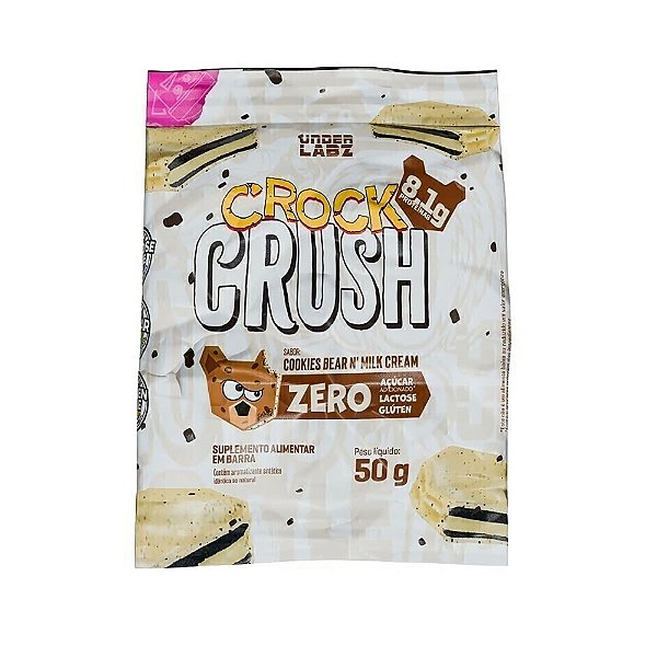 Alfajor Crock Crush 50G Cookies And Cream Under Labz
