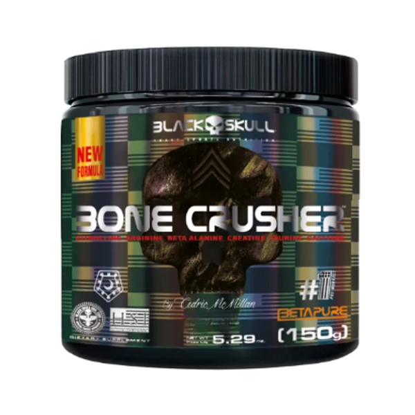 Bone Crusher Hot Orange 150G Black Skull