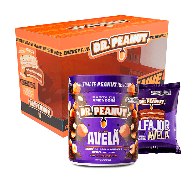 Promopack Pasta De Amemdoim Avela 600G + Alfajor Dr Peanut.