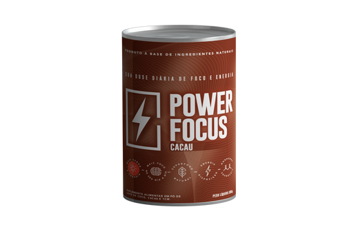 Cacau Lata 380g Power Focus