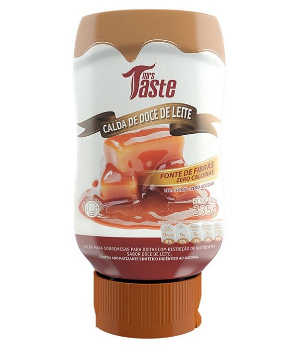Calda De Doce De Leite 335Gr Mrs Taste