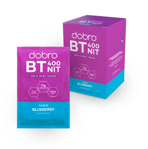 Bt Nitrato Gel Dobro Sabor Blueberry 30G  C/ 10 Un- Dobro