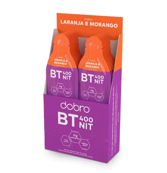 BT Nitrato Gel sabor Laranja e Morango 30g DISPLAY 10 UN - DOBRO