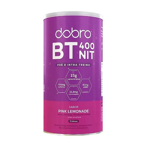 Bt Nitrato sabor Pink Lemonade 450g- DOBRO