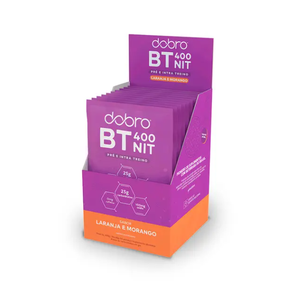 Sache Bt Nitrato Dobro Laranja E Morango 30G  C/  10Un- Dobro