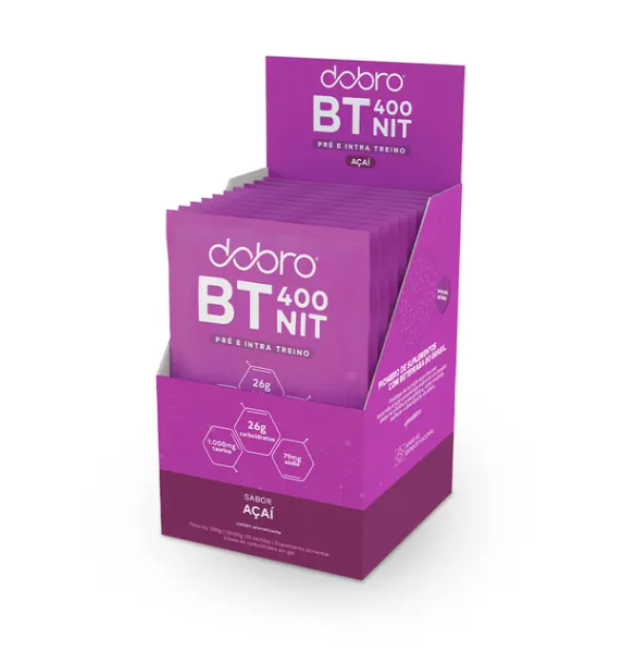 Sache Bt Nitrato Dobro Acai Com Taurina 30G c/ 10Un- Dobro