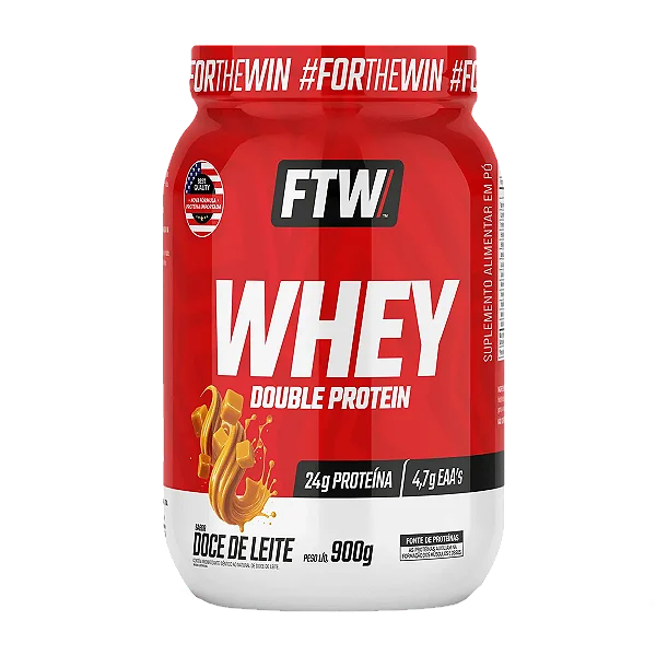 Whey Double Doce de Leite Pote 900g – FTW