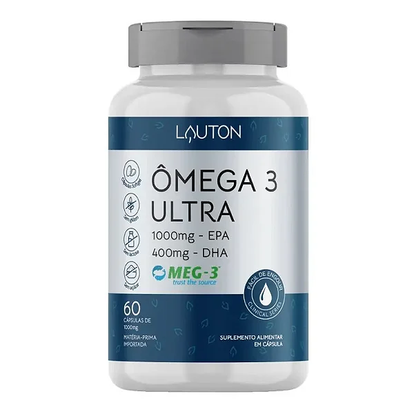 Ômega 3 Ultra 60 Cápsulas – Lauton