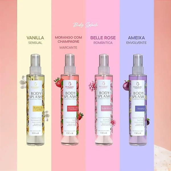 Body Splash 130ml Bio Instinto
