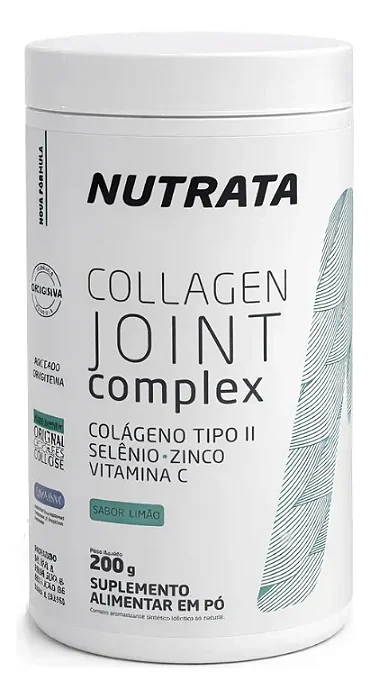 Colágeno Tipo 2 Joints Complex 200g Sabor Limão Nutrata
