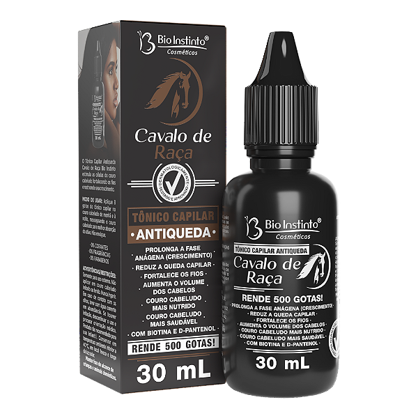 Tônico Capilar 30ml Cavalo De Raça Bio Instinto