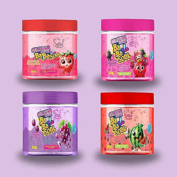 Gelatina Capilar 500g Soul Cosmétcos
