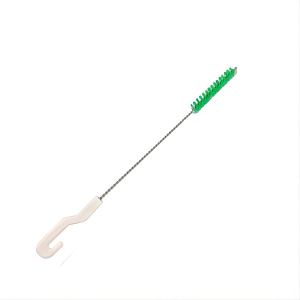 Mini escova de tubulações em aço inoxidável 5mm - Verde