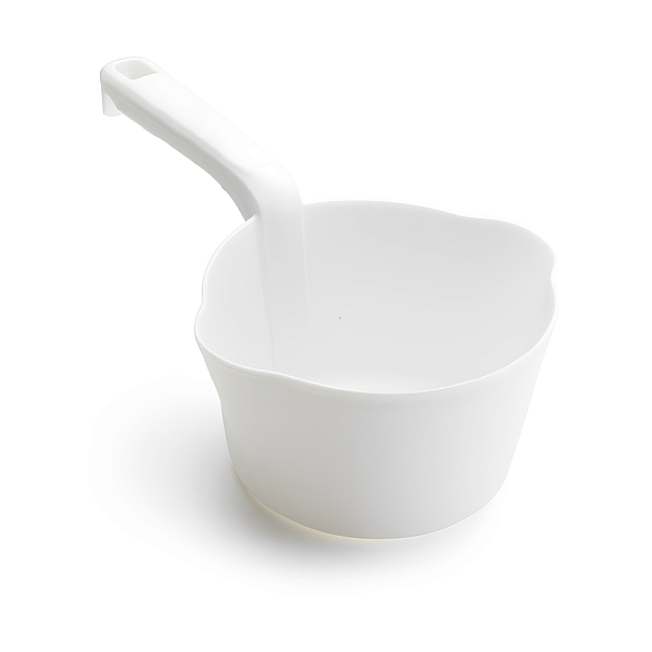 Scoop Dosador Concha 1L Padrão Hedgehog - Branco