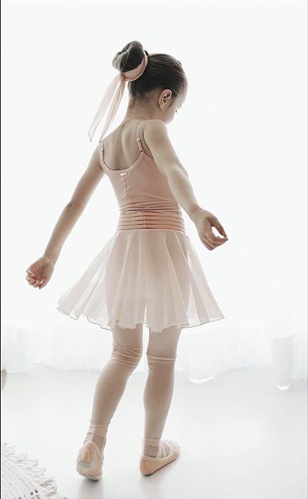Saia Antonella Infantil - Rosé