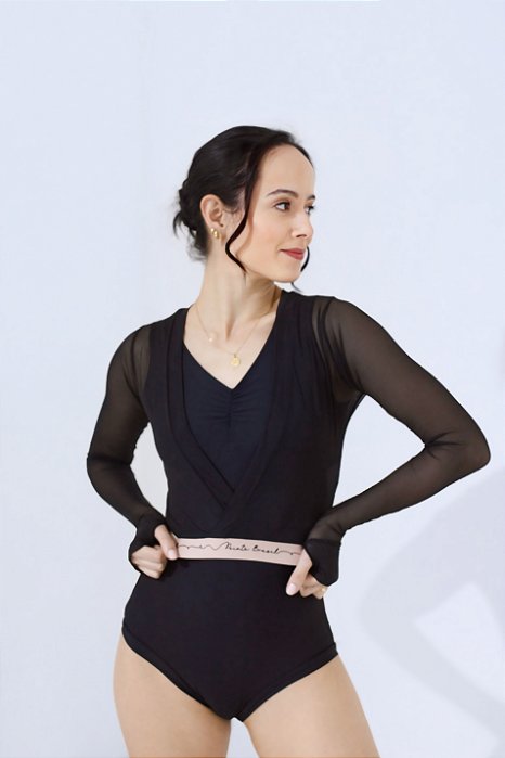 Cropped Transpassado Edição Especial - Preto