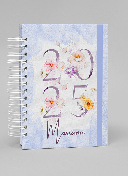 Agenda Datada Floral 2025