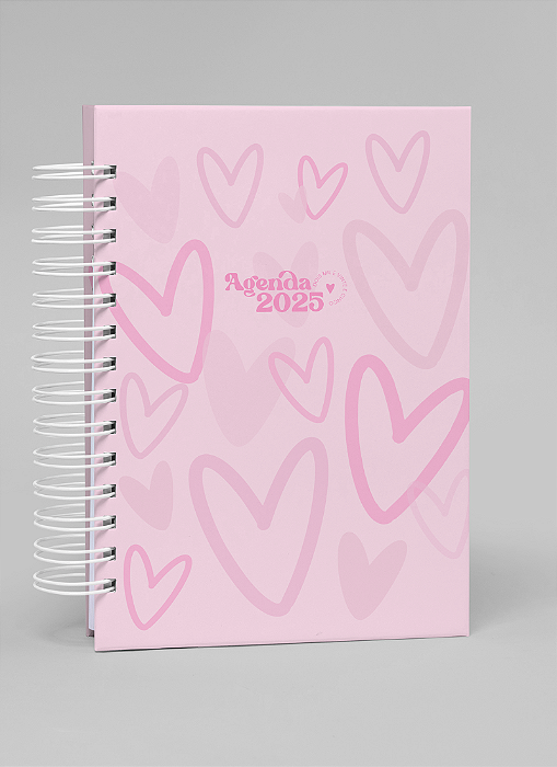 Agenda Datada 2025 Love Heart