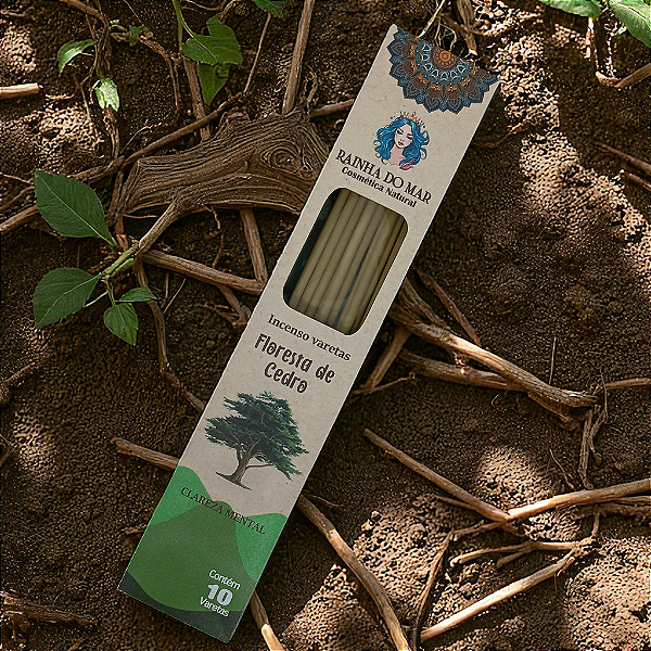 Incenso em Varetas Floresta de Cedro