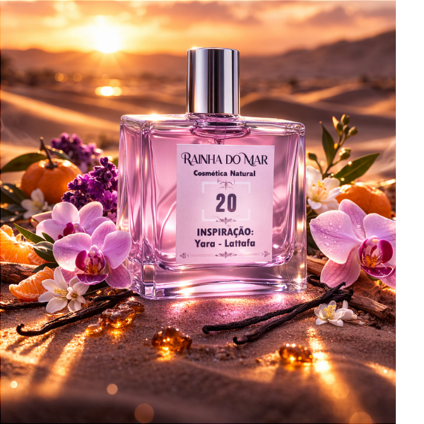 Eau de Perfum - 20 Inspiração: Yara Lattafa