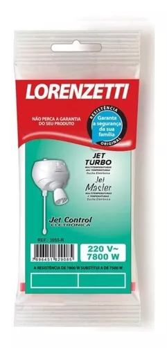 Resistência Lorenzetti Jet Turbo 220V 7800W 3055R