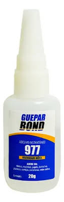 Adesivo instantâneo 977 20g Guepar