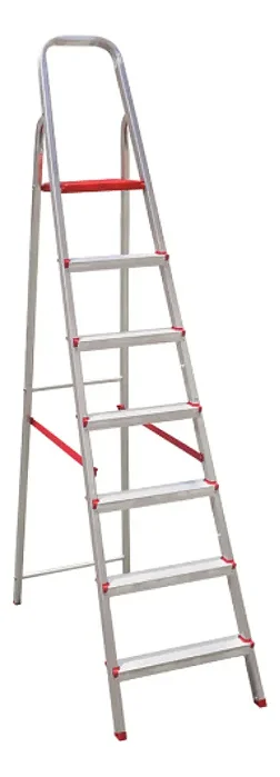 ESCADA ALUMINIO 7 DEGRAUS BOTAFOGO
