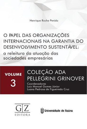 OBRA: O PAPEL DAS ORGANIZAÇÕES INTERNACIONAIS NA GARANTIA DO DESENVOLVIMENTO SUSTENTÁVEL COLETIVA – COLEÇÃO ADA PELEGRINI – VOL. III